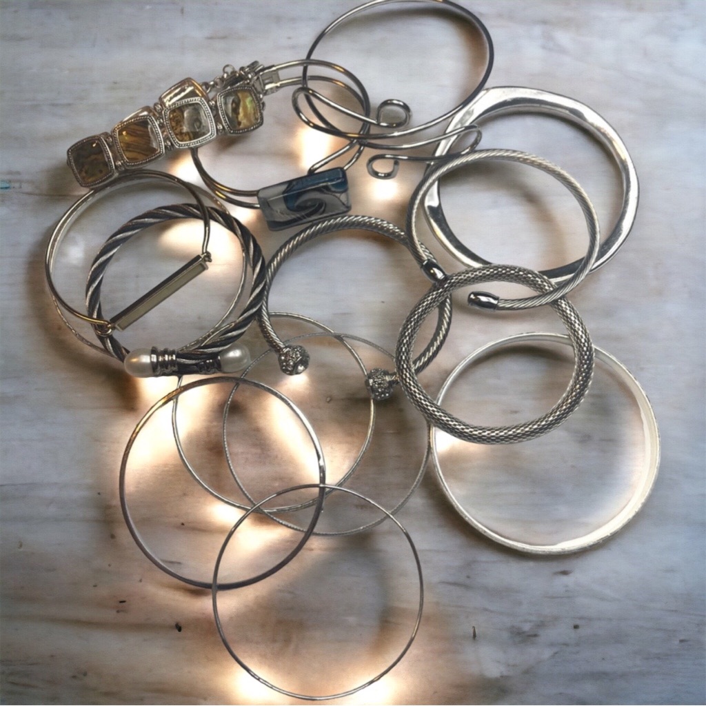 Vintage | Modern Silver Theme Jewelry Mystery Lot Huge 3+Lbs Pre-Loved Nwt